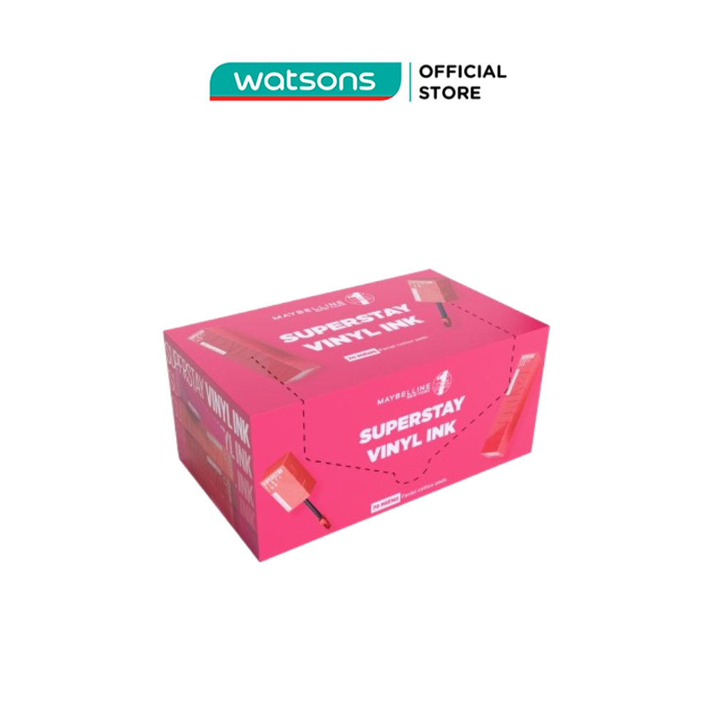 [Hàng tặng không bán] Maybelline Cotton Pads 70Pcs/Box