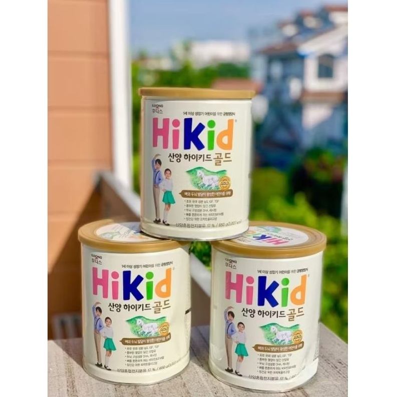 SỮA BỘT HIKID DÊ NÚI 650g tăng chiều cao Hàn Quốc