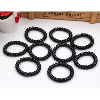 Dây Buộc Tóc Lò So Đen Quốc Dân Siêu Bền Không Dính hay làm đứt Tóc - SP000655
