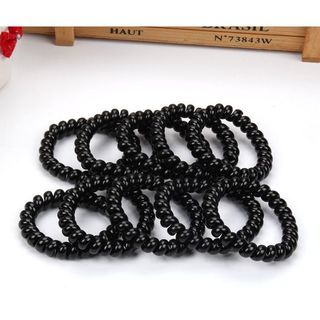 Dây Buộc Tóc Lò So Đen Quốc Dân Siêu Bền Không Dính hay làm đứt Tóc - SP000655