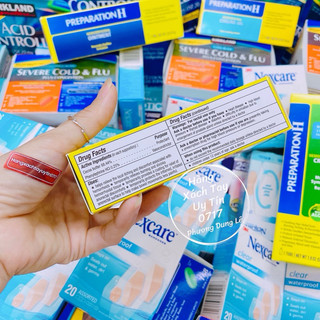 Hộp 24 viên Hemorrhoidal Suppositories Walgreen chuẩn Mỹ [Tương tự Preparation H]