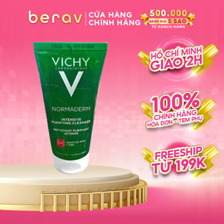 [MINISIZE] Sữa rửa mặt dạng gel Vichy Normaderm Phytosolution Intensive Purifying Gel 50ml