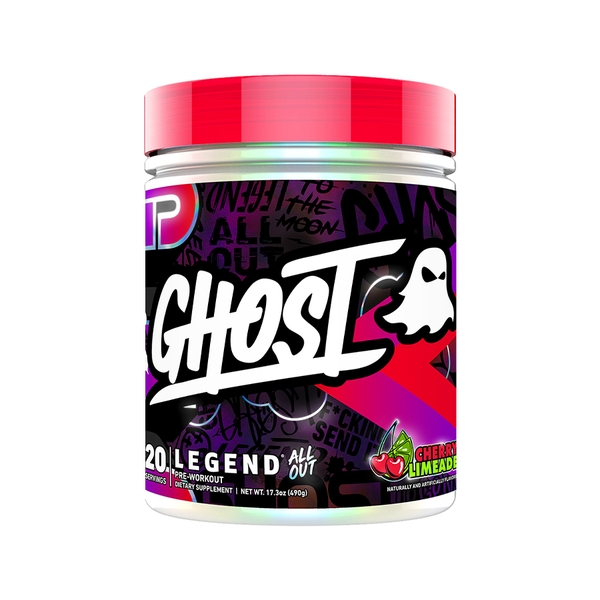 Bột tăng sức mạnh GHOST Legend ALL OUT Pre-Workout (20 Servings) nhập khẩu Mỹ - Gymstore
