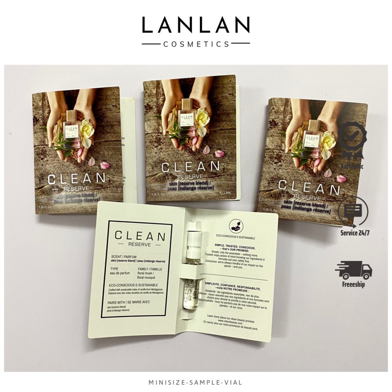 Mẫy thử Nước hoa Clean Reserve Skin [Vial 1.5ml]