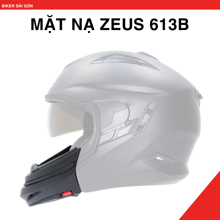 Mặt Nạ Bảo Vệ Hàm ZEUS 613B - Biker Sài Gòn