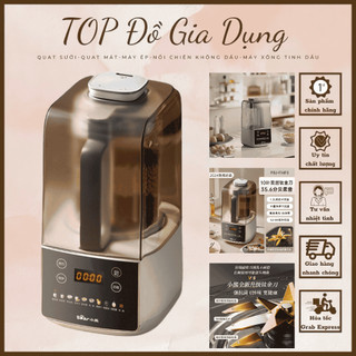 Máy Làm Sữa Hạt BEAR PBJ-F14F3 Mẫu Mới Đa Năng Có Hộp Chống Ồn Chính Hãng - Bảo Hành 12 Tháng