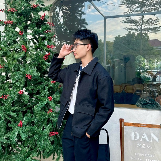 Áo nỉ dạ nam nữ cổ bẻ Hàn Quốc, áo dạ nam form rộng thu đông unisex | BigBuy360 - bigbuy360.vn