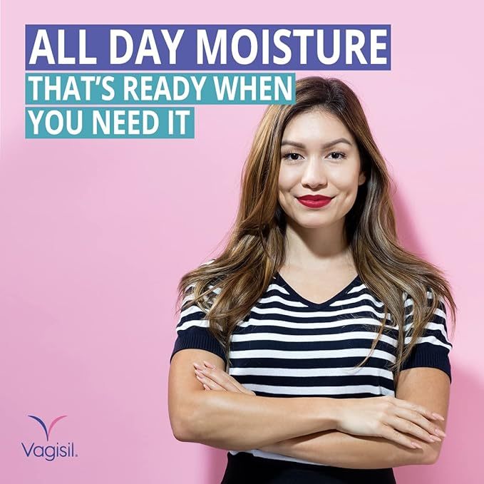 VágìSíl Long Lasting Moisturizing Lubricant - Gel Dưỡng Ẩm, Bôi Trơn Cô Bé Hỗ Trợ Phụ Nữ Hộp 8 Que