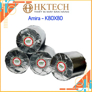  Giấy In Bill K80 - Giấy In Nhiệt K80 Đường Kính 80mm Cuộn giấy in Ocha in nhiệt giấy in nhiệt Amira 