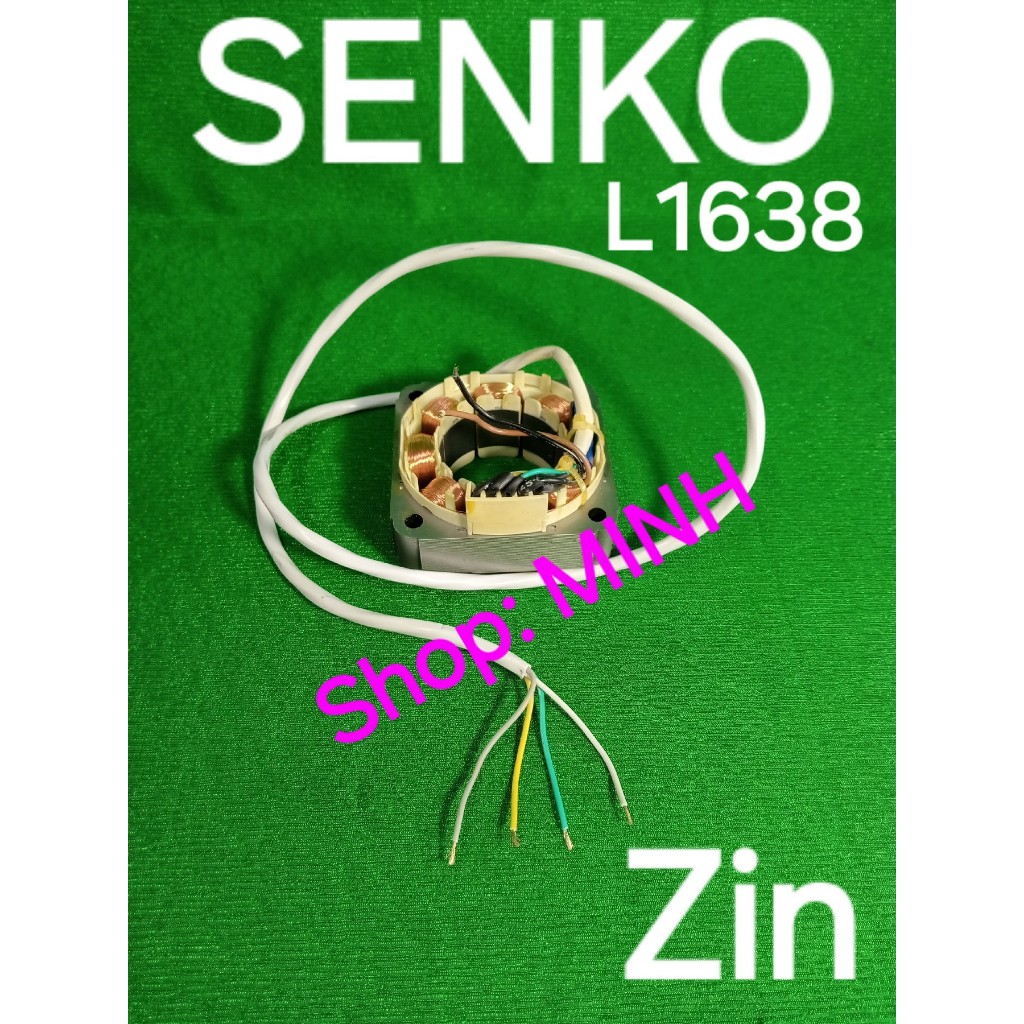 LỐC quạt Senko L1638 zin theo máy – CUỒN ĐIỆN B4-46, phe 20, sa, stator, stato quạt lửng lỡ B4 Senko