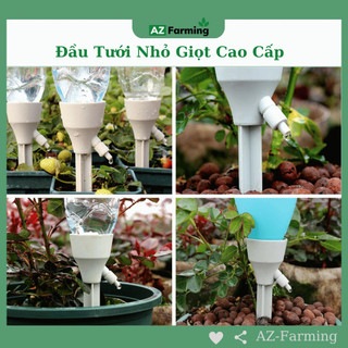  Đầu Tưới Nhỏ Giọt Cao Cấp  Có Van Điều Chỉnh Tốc Độ Nhỏ Giọt  - AZ Farming 