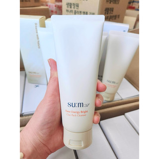  1 tuýp 150ml mặt nạ đất set kiêm sữa rửa mặt sum 37 time energy bright clay pack cleanser siêu thích 