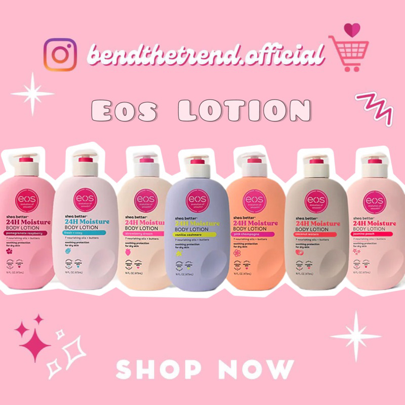 [AUTH-ĐỦ BILL] KEM DƯỠNG CƠ THỂ EOS SHEA BETTER 24H MOISTURE 473ml