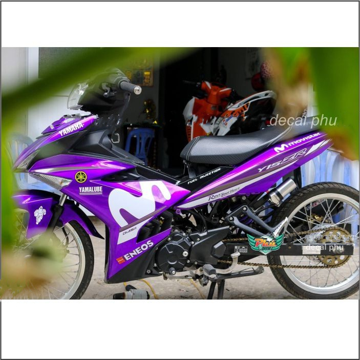 Tem Exciter 150 tím trắng Movistar (C)