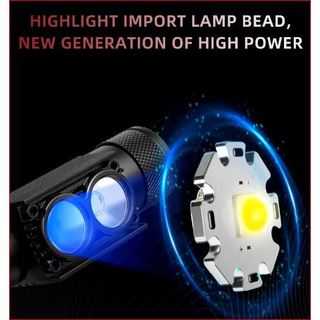Đèn pin siêu sáng đeo đầu mini type C H25A