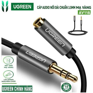 Cáp âm thanh 3.5 nối dài ugreen 10592 10593 10594 10595 10538 av118