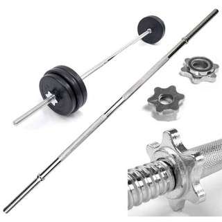 Đòn tạ 0,35cm,1,5m thép chống gỉ séc,dùng để lắp tạ đĩa,tạ bánh vào tập đẩy tạ phi 27cm