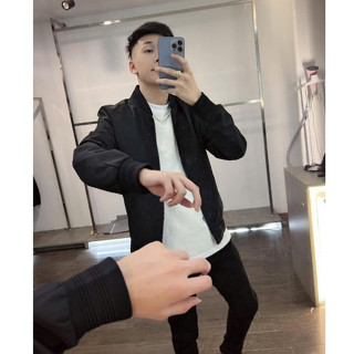 Áo Khoác Gió DSQ 341 Bản Trơn Đơn Giản Họa Tiết Bo Gân Chất Liệu Gió Thời Trang Nam Cao Cấp Phù Hợp Cho Nam Có Mầu Đen