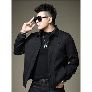 Áo khoác nam Dior cổ len