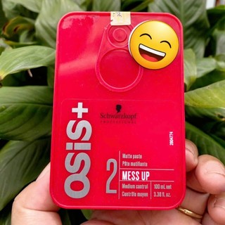 Sáp tạo kiểu tóc Schwarzkopf Professional OSIS+ Mess Up Matte Paste 100ml