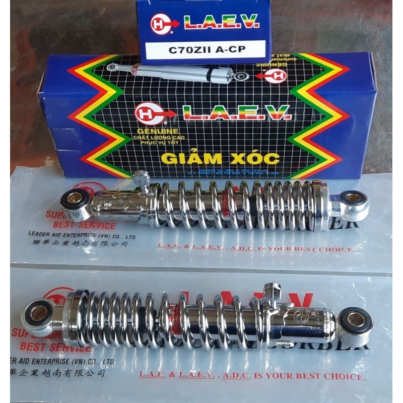 Phuộc Sau - Sirius / Jupiter / Taurus [ Tải 200kg ] Hiệu LAE [ 1 Cặp ] 27cm