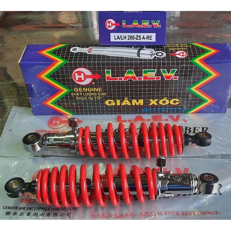 Phuộc Sau - Sirius / Jupiter / Taurus [ Tải 350kg ] Hiệu LAE [ 1 Cặp ] 28cm