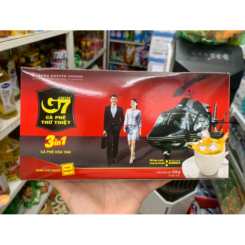 Cà Phê Sữa Hoà Tan-Cappucino G7 Hộp 21 Gói/ 216g