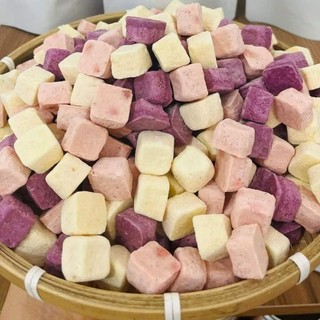 1kg sữa chua sấy lạnh mix vị trái cây - Kho sỉ ăn vặt I'yesfood