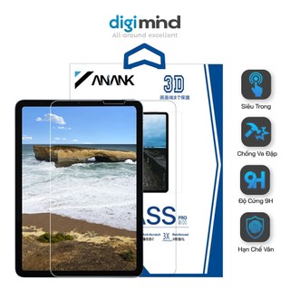  Kính Cường Lực Chống Vân Nhám iPad Anank 9H Full Màn Hình cho iPad mini 6 10.2  Pro10.5" 11" 12.9" Air3 