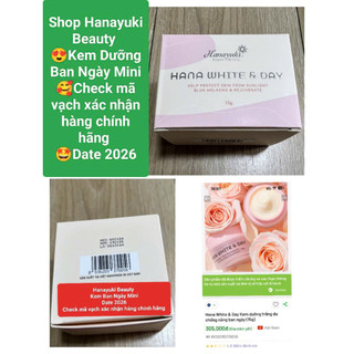 (Chính hãng-Date 2027) BỘ 4SP GIẢM NÁM HANAYUKI mini (Sữa rửa mặt, Kem Ngày, Serum Nám và Kem nám Đêm)