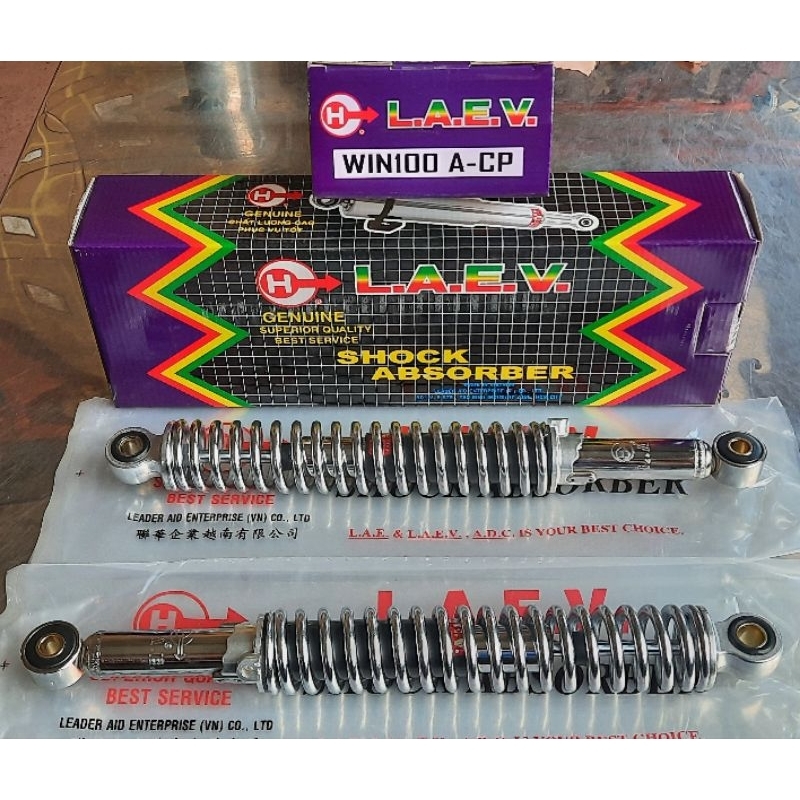 Phuộc Sau - Win100 / 125 Hiệu LAE [ 1 Cặp ] 35cm