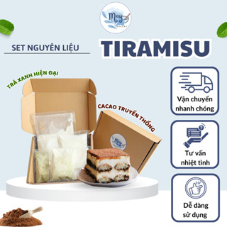 SET Nguyên liệu làm TIRAMISU cốt Ladyfinger, KHÔNG CẦN NƯỚNG, CÓ VIDEO HƯỚNG DẪN | Tiệm bánh của May