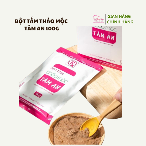 [HOT] BỘT TẮM  THẢO MỘC TÂM AN 100g