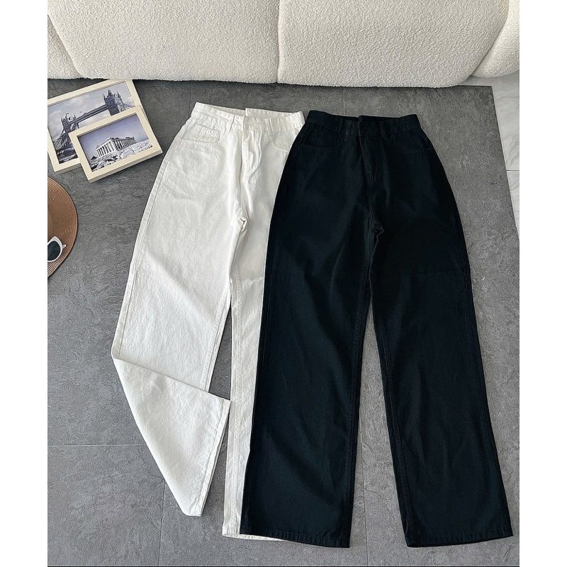 [40-90Kg] Quần Ống Suông Kaki Nữ BIGSIZE Chất Kaki Mềm Mại Xịn Đẹp Lưng Cao, Quần Nữ Dài Size Đại MS106 | BigBuy360 - bigbuy360.vn