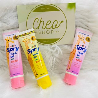 Date 10/26 Kem đánh răng trẻ em Kid's Spry 60ml - Mỹ Kem đánh răng cho bé nuốt được