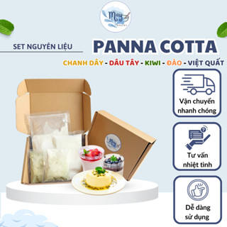 SET Nguyên liệu làm PANNA COTTA tại nhà, CÓ VIDEO HƯỚNG DẪN CỤ THỂ | Tiệm Bánh Của May