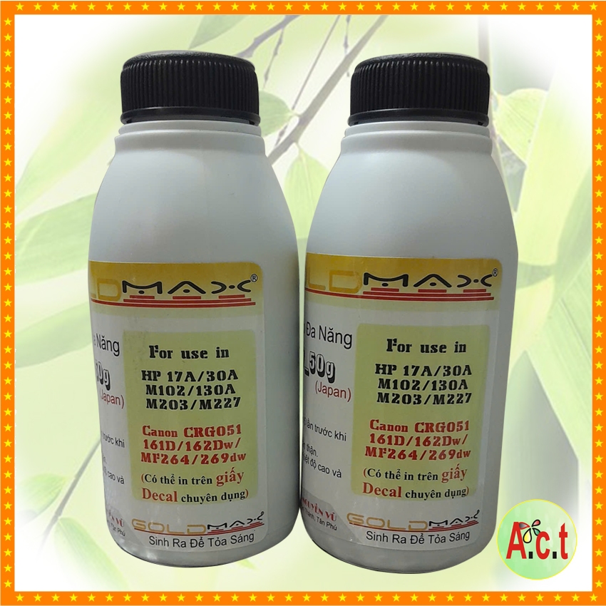 Chai mực nạp Canon LBP 161dn, 162dw in đậm, sắc nét