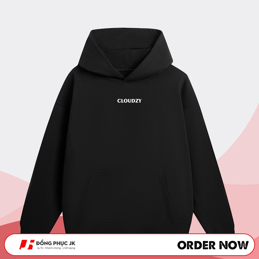 Áo Hoodie Form Rộng CLOUDZY Nỉ Chân Cua Unisex
