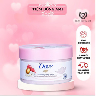  Kem Tẩy Tế Bào Chết DoVe Lựu Bơ Dưỡng Ẩm Toàn Thân   298G  