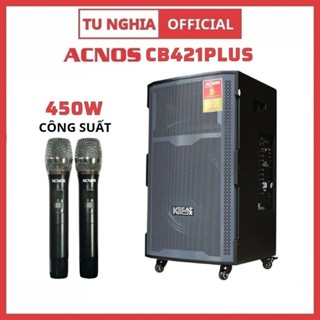  Loa Kéo Karaoke Bass 40 Có echo reverb siêu hay ACNOS CB421PLUS 450W nghe nhạc hát karaoke bluetooth 