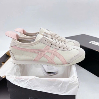  9QM185store  giày tiger hồng nữ giày thể thao nữ hồng tặng tất 