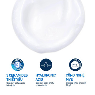 [HÀNG CTY] Sữa Rửa Mặt CeraVe Làm Sạch Sâu, Cân Bằng Độ Ẩm Dành Cho Da Khô 473ml