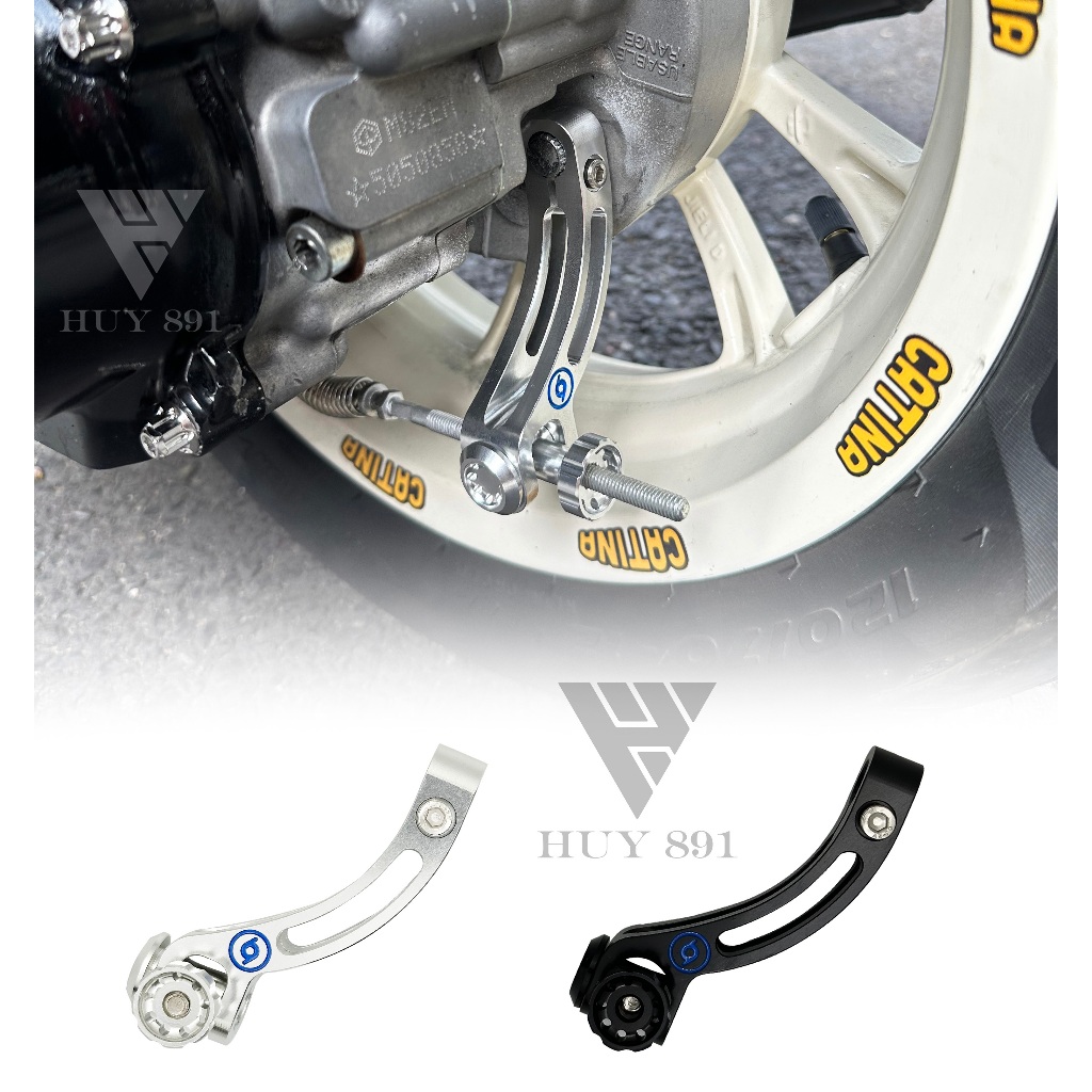 Càng thắng sau 1o1 nhôm CNC cho xe Vespa Sprint,Primavera