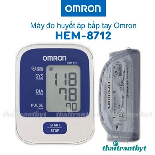 Máy Đo Huyết Áp Omron HEM-8712, HEM-7142T2, Bảo Hành 5 Năm chính hãng
