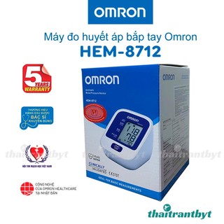 Máy Đo Huyết Áp Omron HEM-8712, HEM-7142T2, Bảo Hành 5 Năm chính hãng
