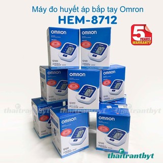 Máy Đo Huyết Áp Omron HEM-8712, HEM-7142T2, Bảo Hành 5 Năm chính hãng