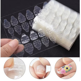 miếng keo dán móng giả - keo silicon 2 mặt dán nailbox , dán móng tay