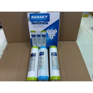 Lõi lọc nước sanaky _ Lọc thô ( trọn bộ 123)