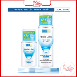   Da Dầu  Dung dịch dưỡng ẩm tối ưu Hada Labo Advanced Nourish Lotion dùng cho da dầu 100ml 170ml 