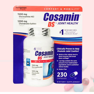 [ Date 2026 ] Viên Bổ Khớp Cosamin chai 230 Viên Cosamin DS Nutramax (Hàng nội địa Mỹ) phục hồi khớp